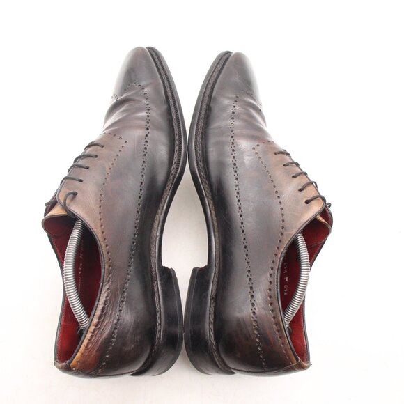 Mezlan Roselli Mens Size 11.5 M Brown Tritone Wingtip Oxford Shoes 32155